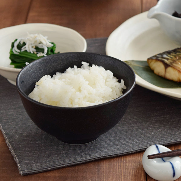 4.3" Assorted Rice Bowls with Chopsticks Set of 4