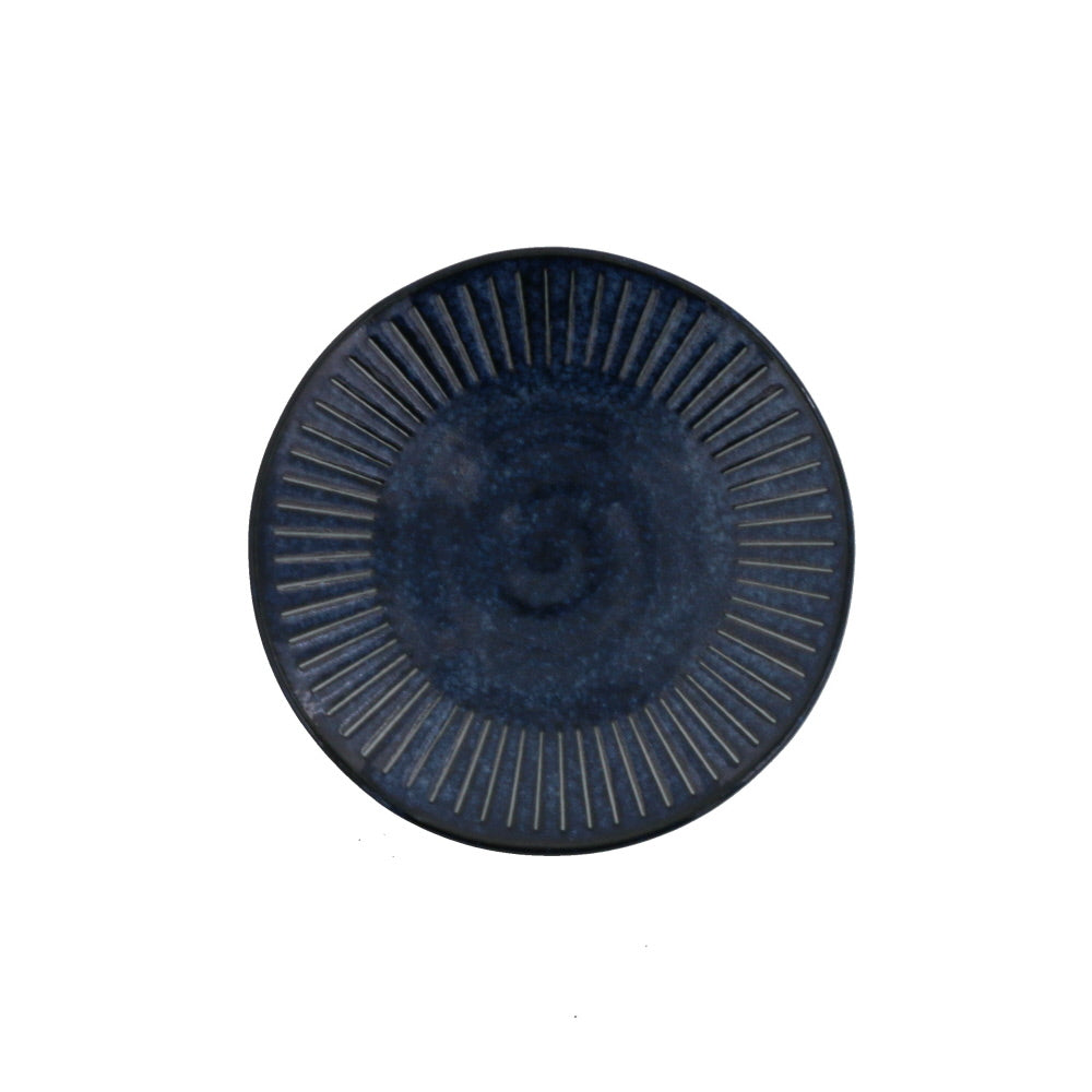 Shaved Tokusa Condiment Dish - Navy Blue