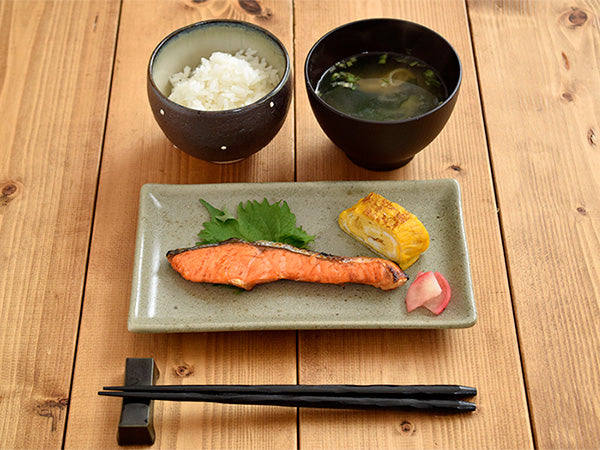 Rectangular Appetizer Plate Set of 4 - Gray