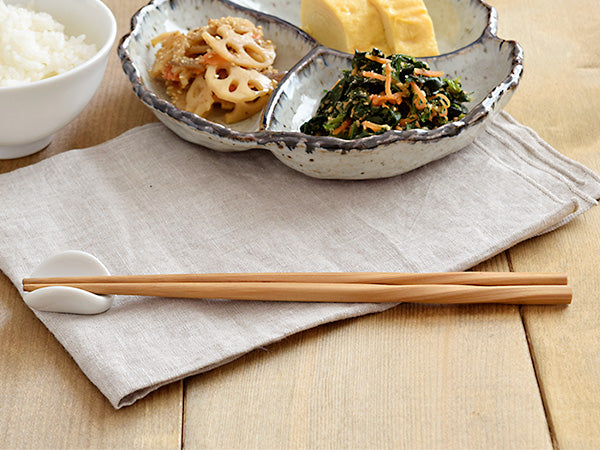 Twisted Bamboo Chopsticks Set of 5 - Natural Brown