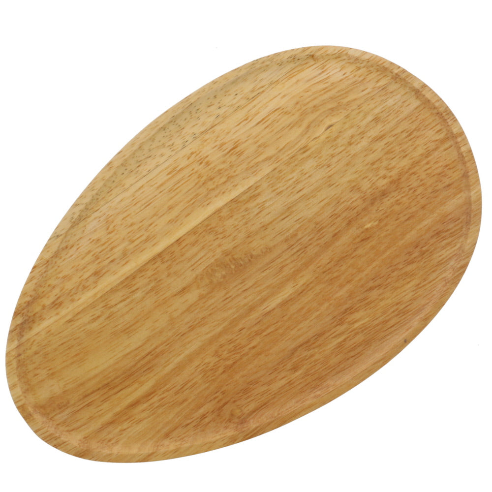 Egg Shaped Wooden Tray - Small