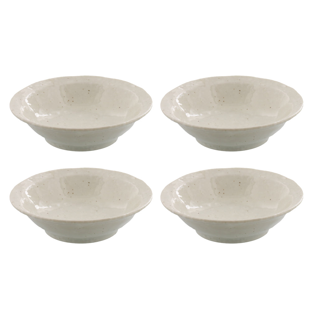Traditional Japanese Bowl Set of 4 - White