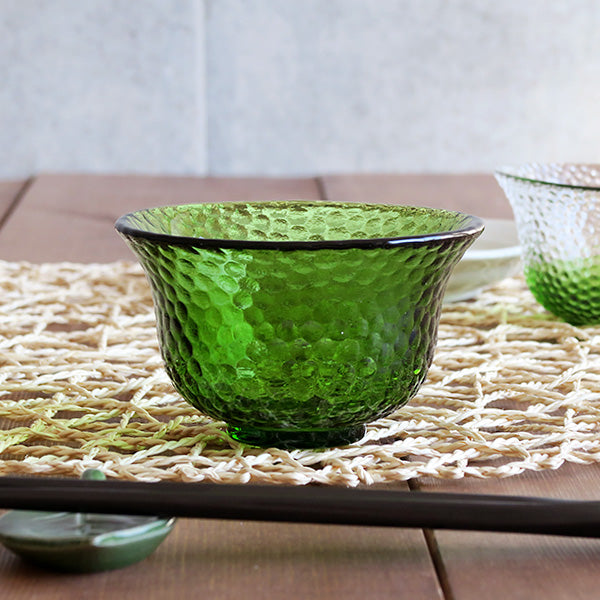 Green Polka Dot Bowl Set of 4 - Extra Small
