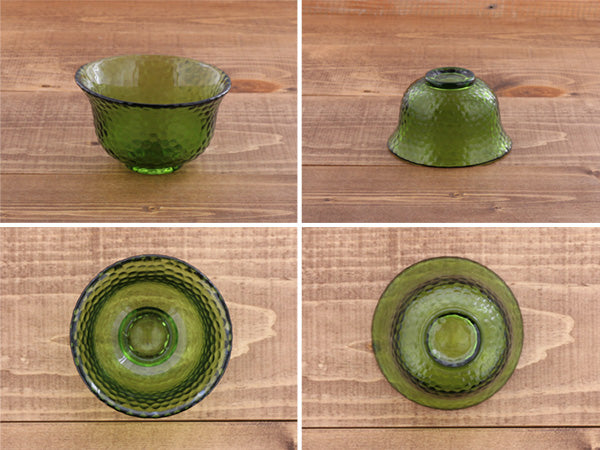 Green Polka Dot Bowl Set of 4 - Extra Small