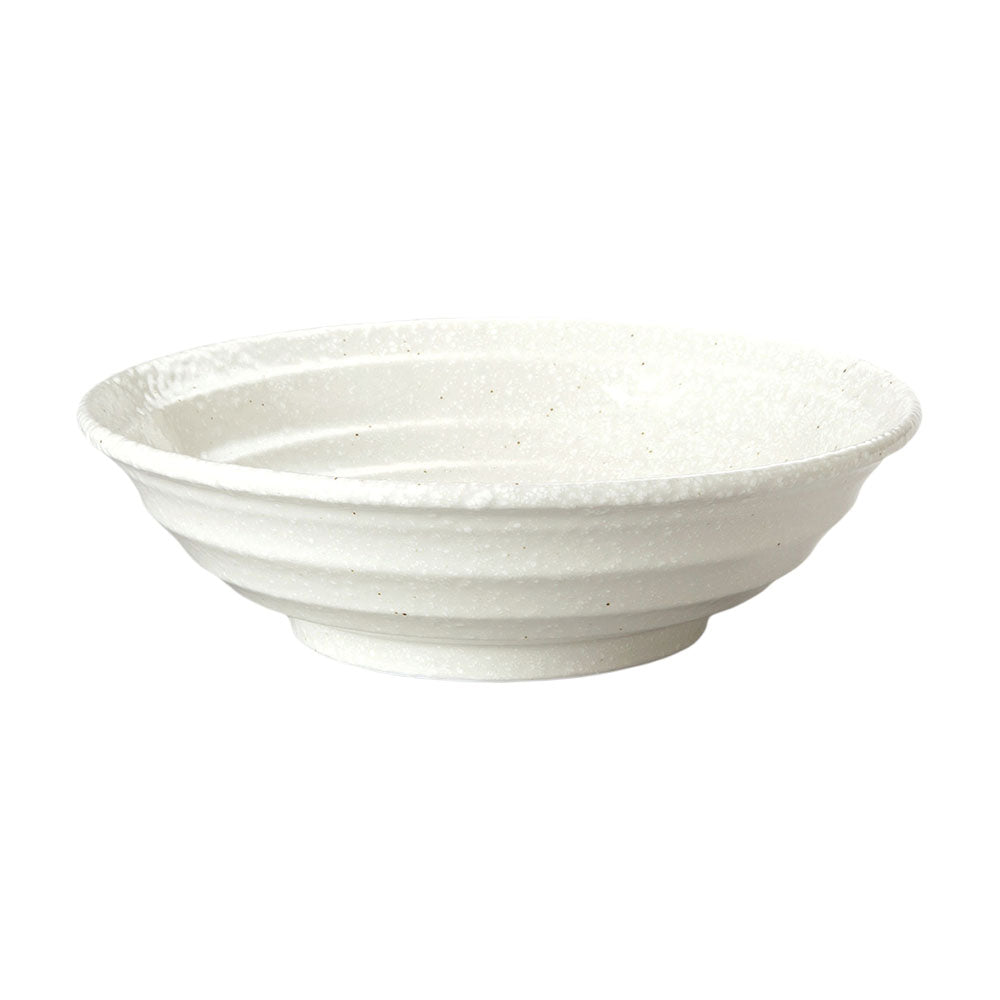 Kohiki 9.4" White Shallow Bowl - Large