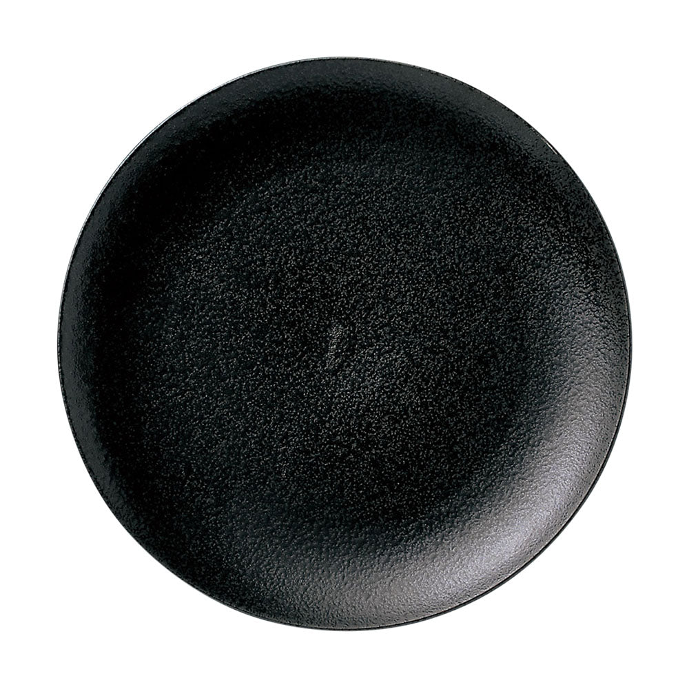 Kokuyou 10.2" Round Dinner Plate - Black