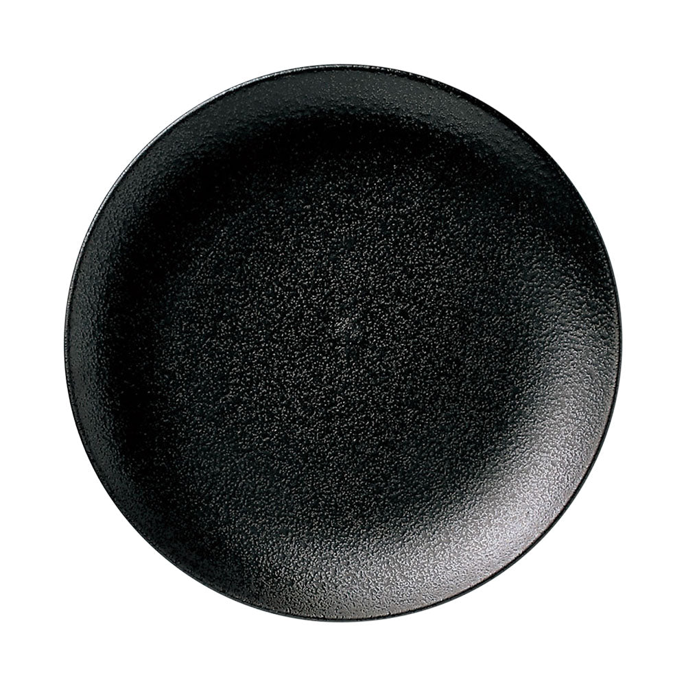 Kokuyou 9.4" Round Dinner Plate - Black