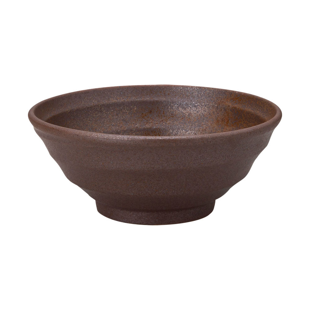 Bizen 8.1" Brown Donburi Bowl