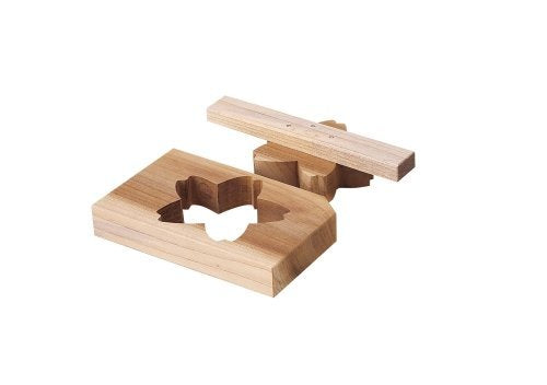 Wooden Mossogata for Rice Mold and Decoration - Sakura