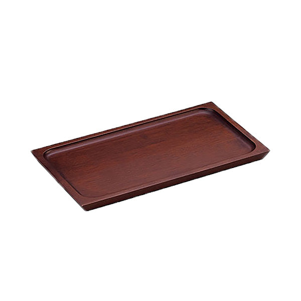 Wooden Rectangular Tray - Brown